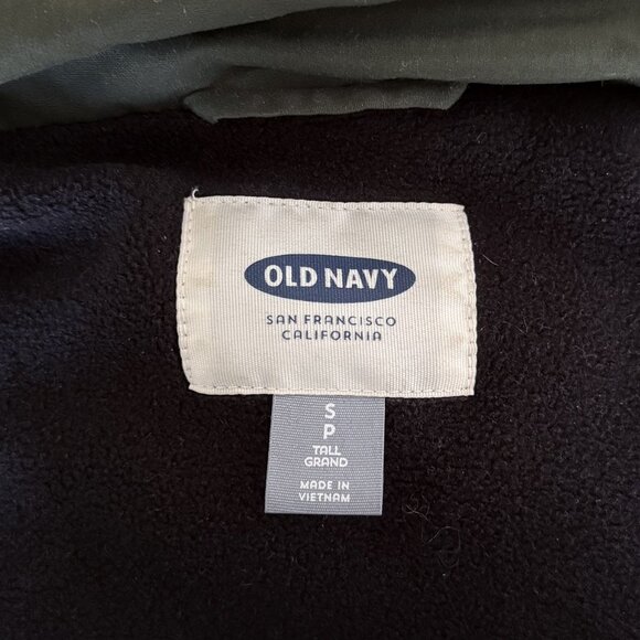 Olive Green Puffer Parka With Detachable Hood - Picture 12 of 13